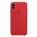 Силиконовый чехол Apple Silicon Case для iPhone Xs Красный