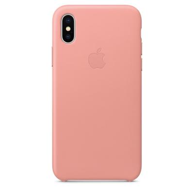Силиконовый чехол Apple Silicon Case для iPhone Xs Max Светло-розовый