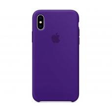 Чехол силиконовый Apple Silicon Case для iPhone Xs Max Фиолетовый