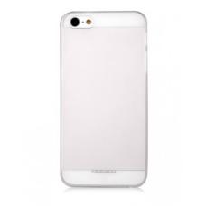 Тонкий чехол Nuoku для iPhone 5/5S Fresh Series Soft-touch Cover Белый