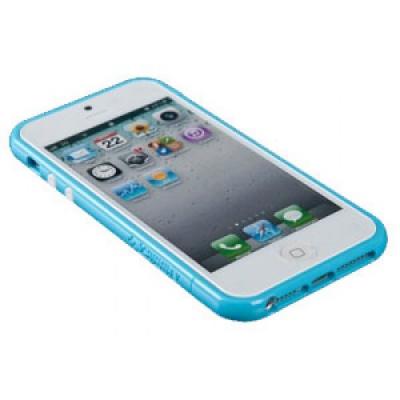 Бампер SGP Cace Linear EX для iPhone 5/5S Голубой