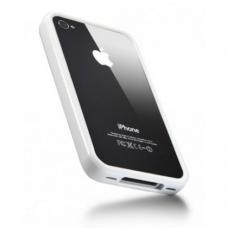 Бампер для iPhone 4/4S SGP Neo Hybrid EX Белый