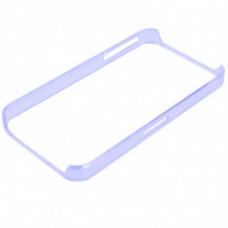 Ультра тонкий бампер для iPhone 4/4S Голубой Прозрачный