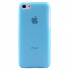 Силиконовый Чехол для iPhone 5C Capdase Soft Jacket Голубой