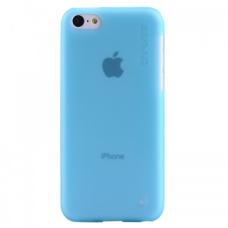 Силиконовый Чехол для iPhone 5C Capdase Soft Jacket Голубой