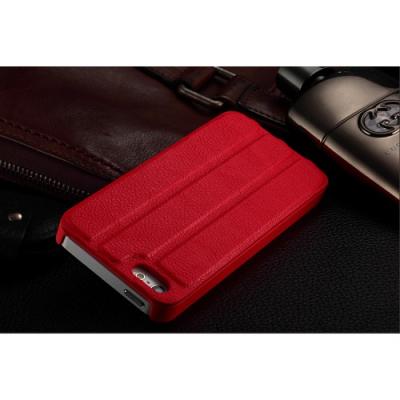 Чехол для iPhone 5/5S Guoer Smart Cover Кожаный Красный
