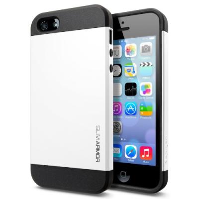 Чехол для iPhone 5C SGP Case Slim Armor Color Белый