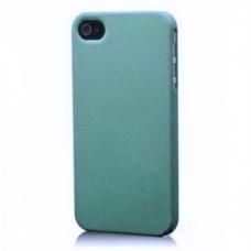 Чехол-накладка для iPhone 5/5S шероховатый Голубой