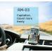 Автомобильный держатель смартфонов в воздуховод Remax RM-C03 Черно серого цвета