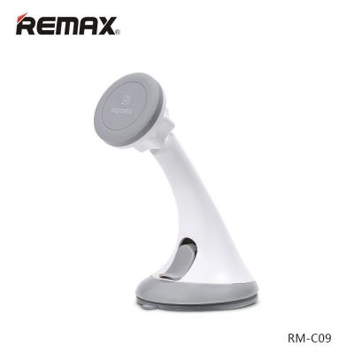 Автомобильный держатель на приборную панель или стекло Remax RM-C09 Бело серого цвета