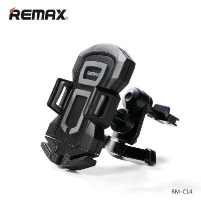 Автомобильный держатель смартфонов в воздуховод Remax RM-C14 Черно серого цвета