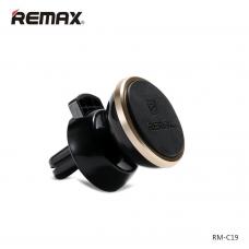 Автомобильный держатель смартфонов в воздуховод Remax RM-C19 Черный 
