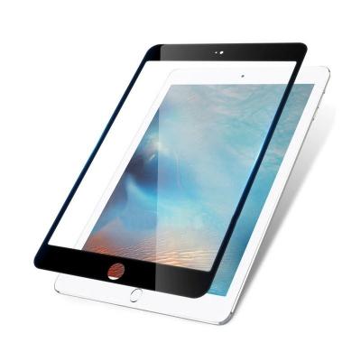 Защитное 3D стекло на весь экран для iPad New 2018 c Черной рамкой