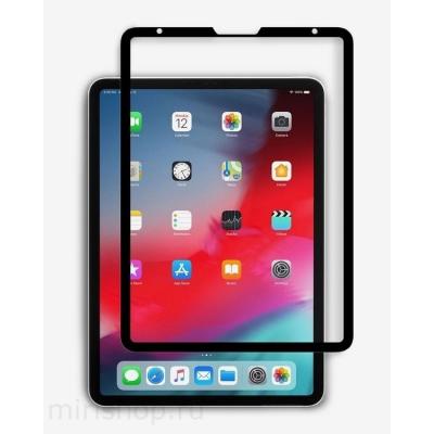Защитное 3D стекло на весь экран для iPad Pro 11" 2018 c Черной рамкой