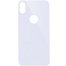 Заднее защитное стекло корпуса Premium для iPhone X \ iPhone 10 Белое