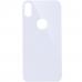 Заднее защитное стекло корпуса Premium для iPhone 10 Белое