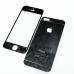 Защитное двухстороннее стекло Алмаз 2в1 для дисплея и корпуса iPhone 5, 5s Черное