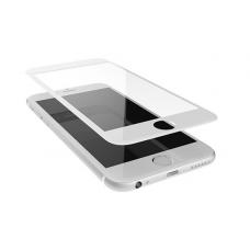 Защитное 3D стекло на весь экран для iphone 6 Plus, 6s Plus c Белой рамкой