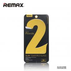 Глянцевое защитное стекло Remax 2 Slim Tempered Glass для iPhone 6, 6s в наборе 2шт