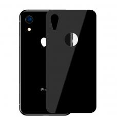 Защитное стекло заднее Baseus 0.3mm для корпуса iPhone XR Черного цвета
