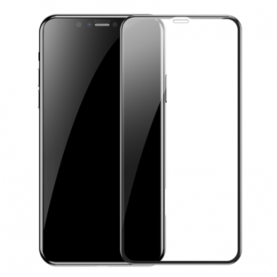 Защитное стекло Baseus 3D для iPhone Xs Max Черное
