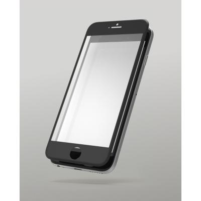 Защитное стекло 6D для iPhone 6 черного цвета/6s