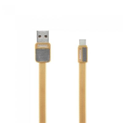 Кабель USB Type-C Remax RC-044a Platinum 1м Золотого цвета