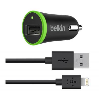 Belkin АЗУ 10W и кабель 1,2m lightning 8 pin Черного цвета