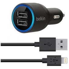 Belkin АЗУ 20W на 2 USB и кабель 1,2m lightning 8 pin Черного цвета