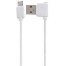 Кабель Micro USB JUNZI WK Design 1м Белого цвета