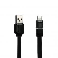 Кабель Micro USB 1м Remax Breathe RC-029m Черного цвета