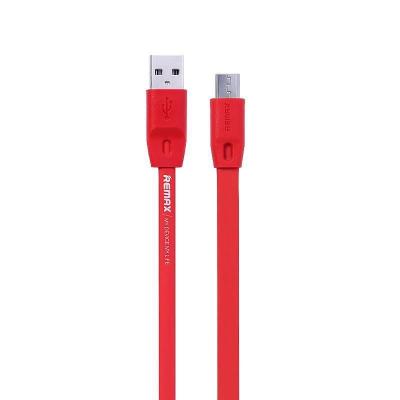Кабель Micro USB 1м Remax Full speed RC-001m Красный