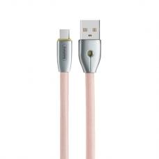 Кабель Micro USB Remax RC-043m Kinght 1м Розового цвета
