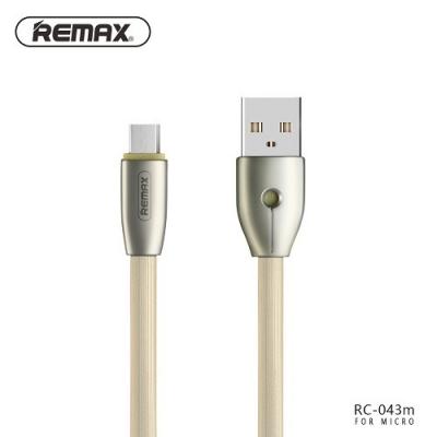 Кабель Micro USB Remax RC-043m Kinght 100cм Золотой