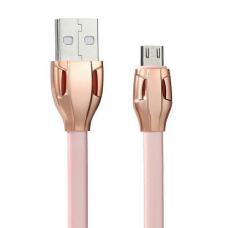 Кабель Micro USB Remax X Laser 1м Розового цвета
