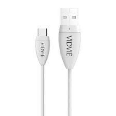 Кабель Micro USB Vidvie CB-402 100см Белый