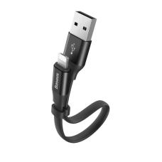 Кабель 2 в 1 Baseus 23см Portable Cable для Android и iOS Черного цвета