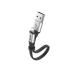 Кабель 2 в 1 Baseus 23см Portable Cable для Android и iOS Серебристого цвета