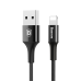 Кабель Lightning Baseus 100 см 2A Shining Cable With Jet Metal Черного цвета