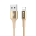 Кабель Lightning Baseus 100 см 2A Shining Cable With Jet Metal Золотого цвета