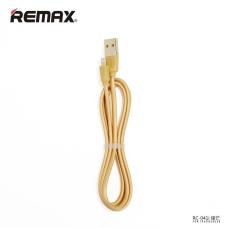 Кабель lightning 100см Remax Radiance RC-041i Золотого цвета