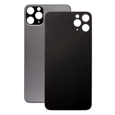 Стекло крышки корпуса iPhone 11 Pro Max Черного цвета (Space Gray, Black)