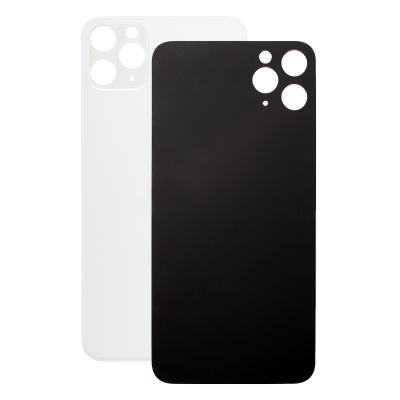 Стекло крышки корпуса iPhone 11 Pro Max Серебряного цвета (Silver, White)