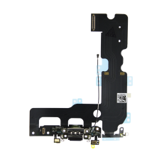 Нижний шлейф порта зарядки iPhone 7 Plus Черный (Black), Оригинал