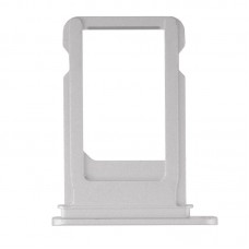 Сим-лоток с уплотнителем для iPhone 7 Серебряный, Белый (Silver, White)