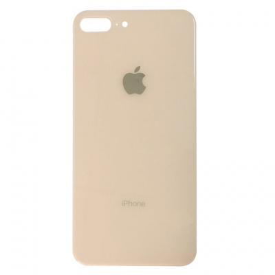 Купить Заднее стекло корпуса для iPhone 8 Plus Золотое (Gold)