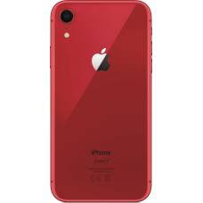 Заднее стекло крышки для iPhone XR Красное (Red) оригинал